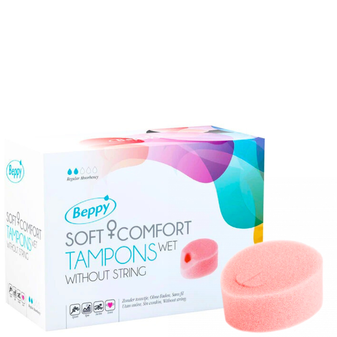 Tampões Esponja Húmidos Beppy 2 Un
