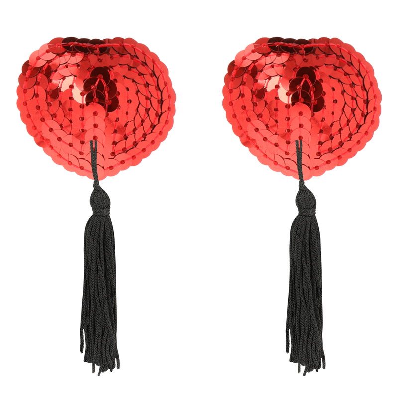 Tapa Mamilos Coquette Chic Desire 2 Vermelho