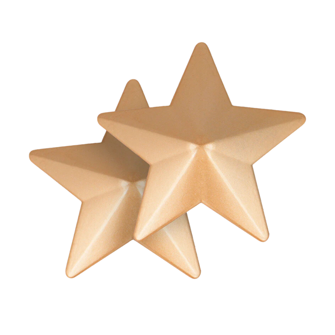 Tapa Mamilos Coquette Chic Desire Estrela Dourado
