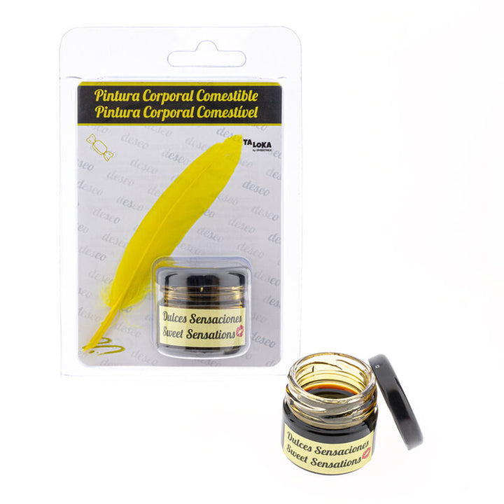 Tinta Corporal Comestível Taloka Caramelo