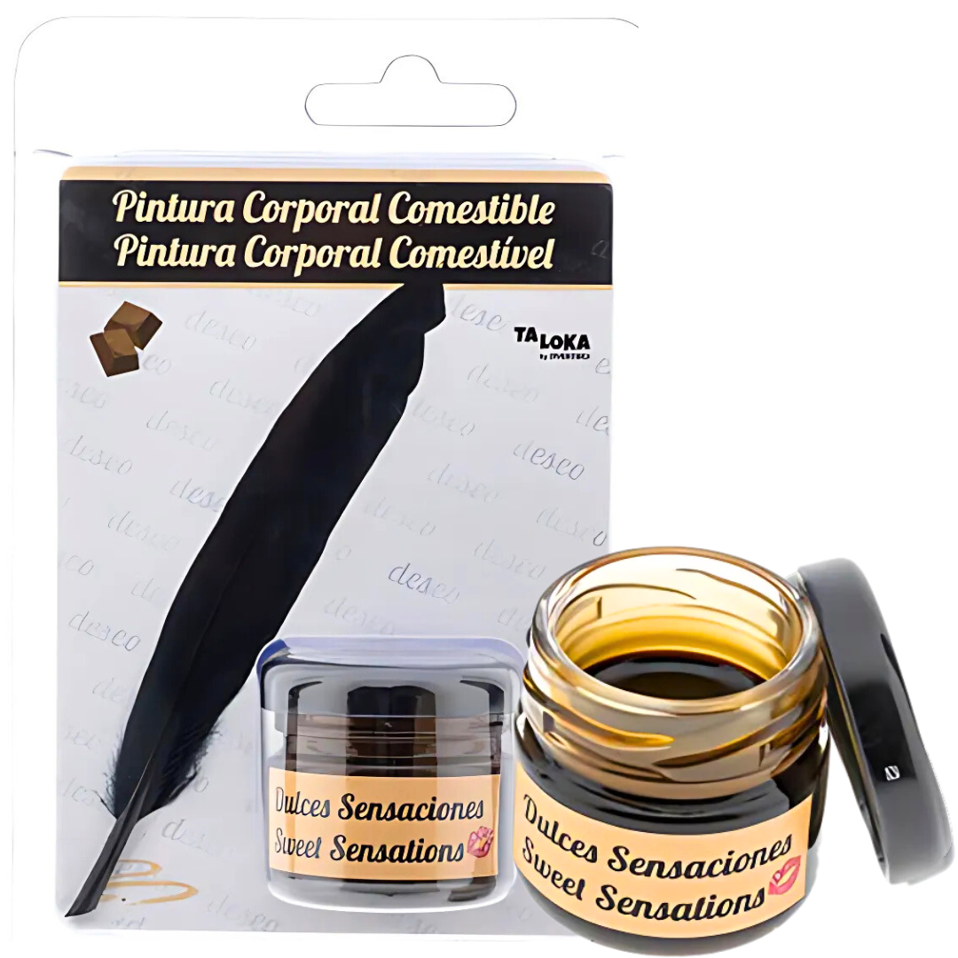 Tinta Corporal Comestível Taloka Chocolate