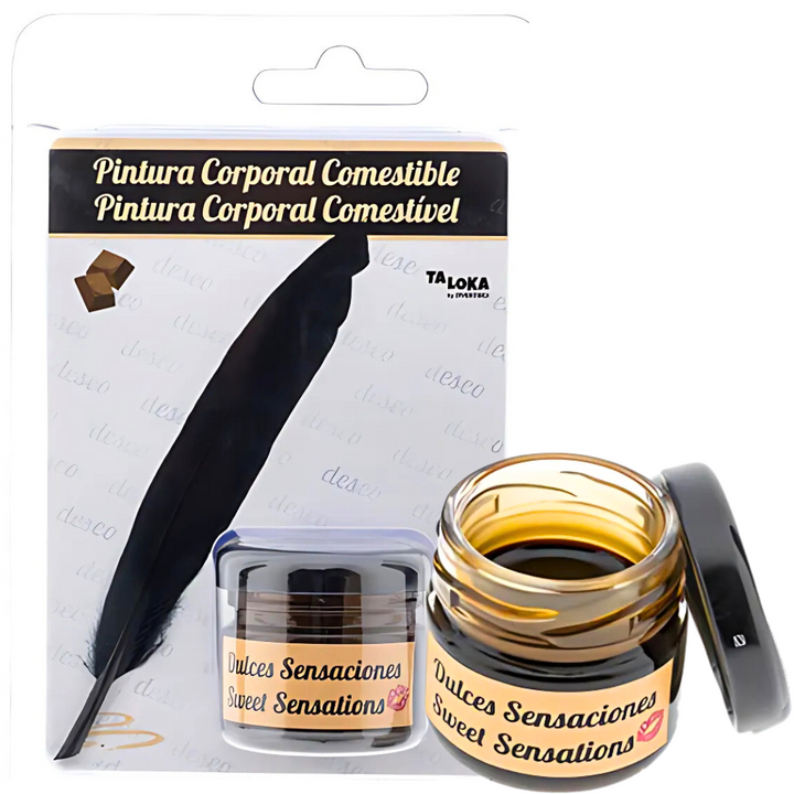 Tinta Corporal Comestível Taloka Chocolate