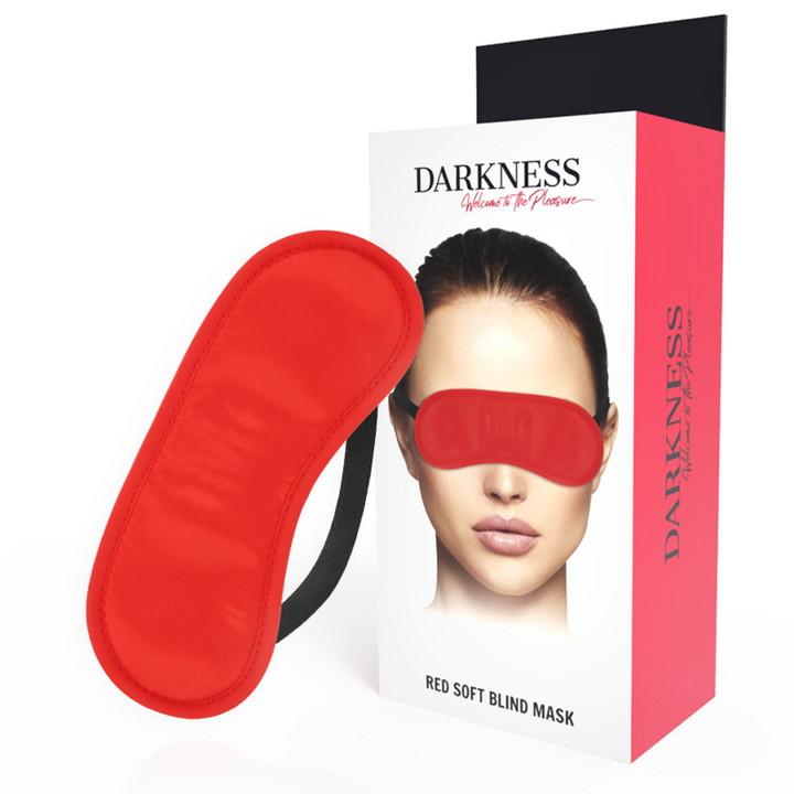 Venda Cetim Darkness Vermelho