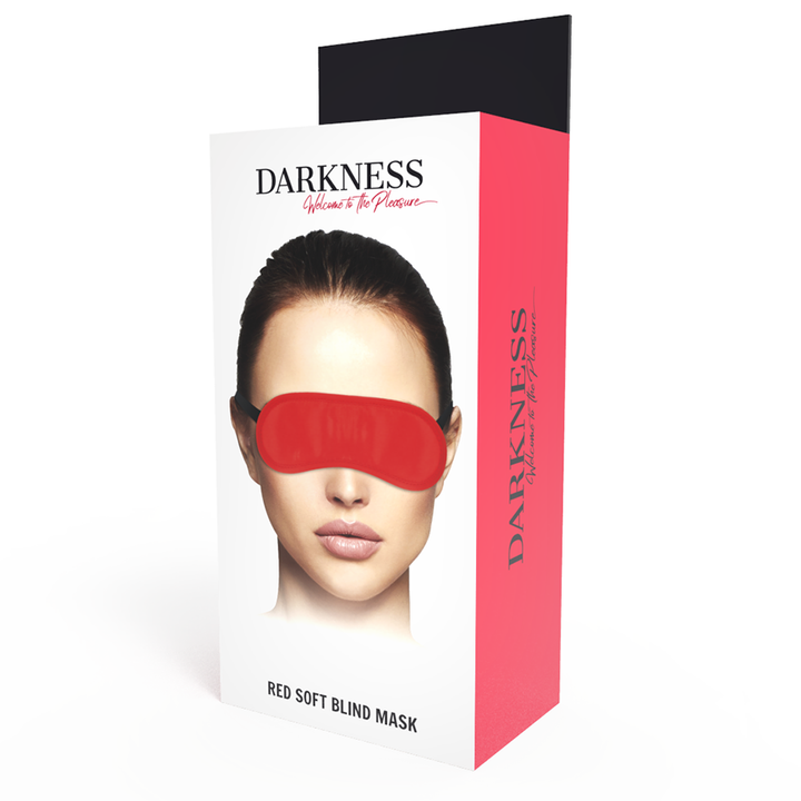 Venda Cetim Darkness Vermelho