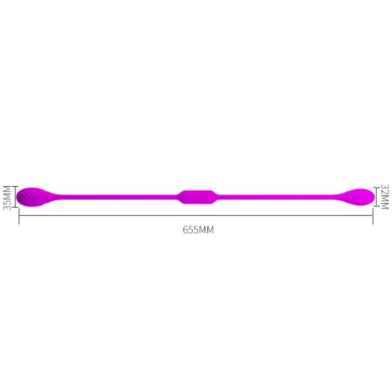 Vibrador Para Casal Usb Duplo PrettyLove Lover 's Whip 2