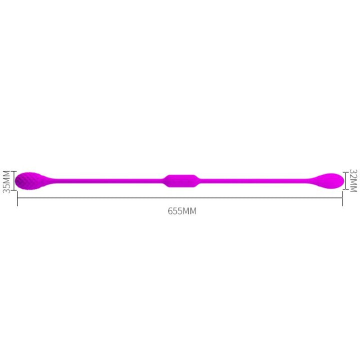Vibrador Para Casal Usb Duplo PrettyLove Lover 's Whip 2