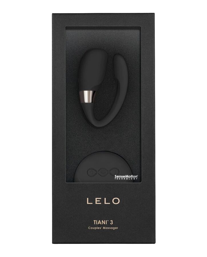 Vibrador Para Casal Usb Lelo Tiani 3 Preto Controlo Remoto