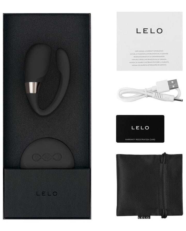 Vibrador Para Casal Usb Lelo Tiani 3 Preto Controlo Remoto