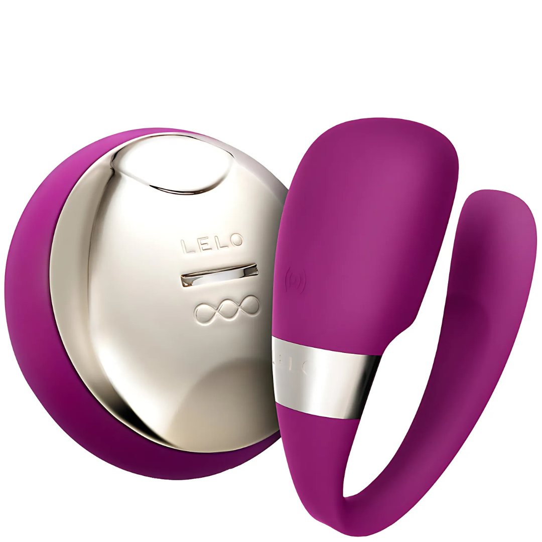 Vibrador Para Casal Usb Lelo Tiani 3 Roxo Controlo Remoto