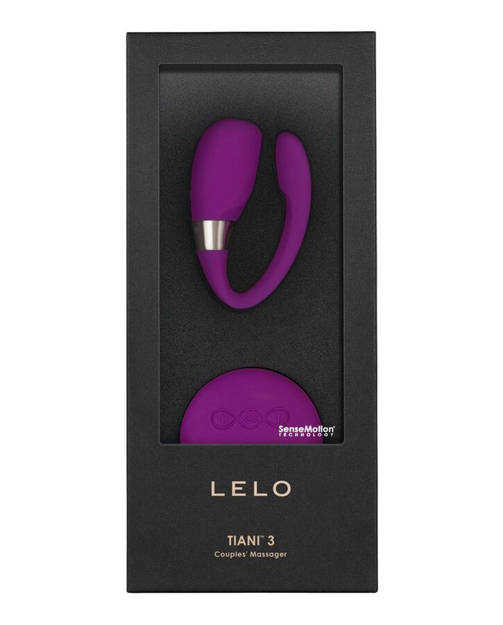 Vibrador Para Casal Usb Lelo Tiani 3 Roxo Controlo Remoto