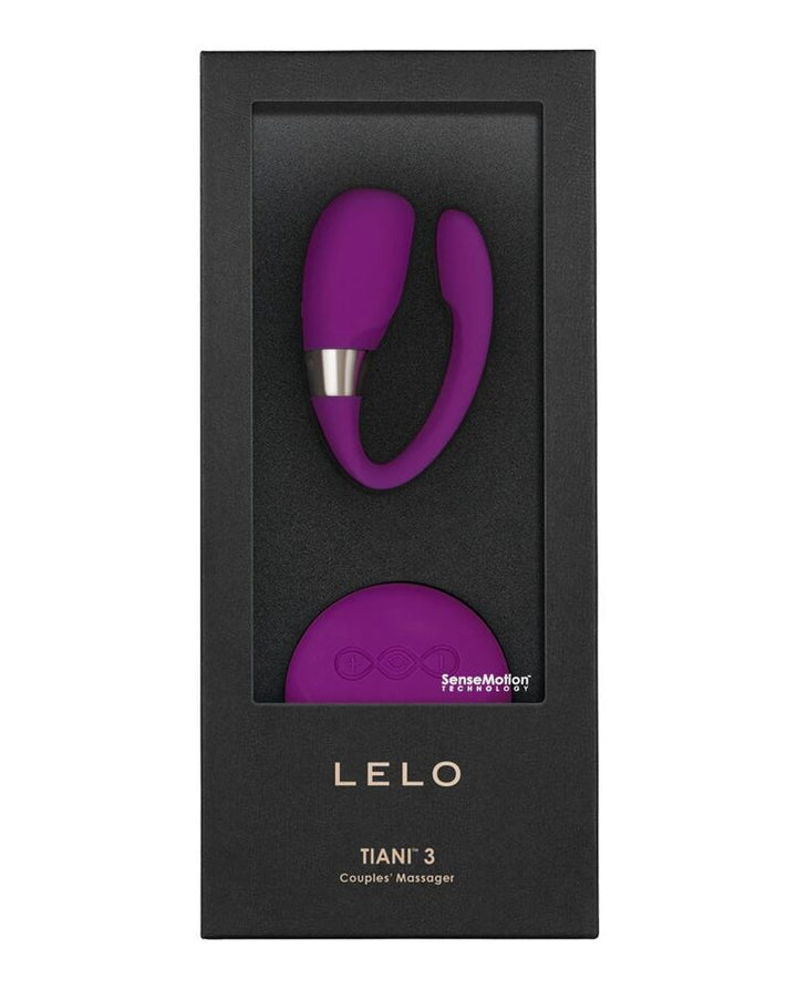Vibrador Para Casal Usb Lelo Tiani 3 Roxo Controlo Remoto
