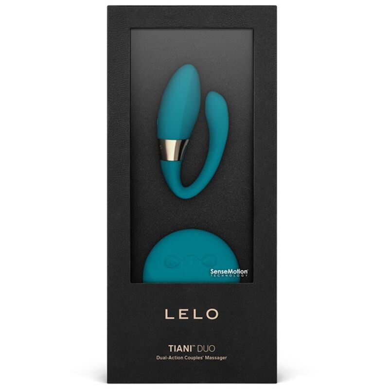 Vibrador Para Casal Usb Lelo Tiani Duo Azul Controlo Remoto