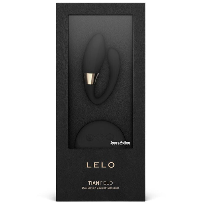 Vibrador Para Casal Usb Lelo Tiani Duo Preto Controlo Remoto