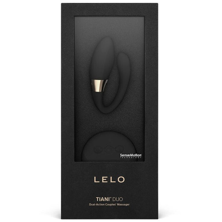 Vibrador Para Casal Usb Lelo Tiani Duo Preto Controlo Remoto