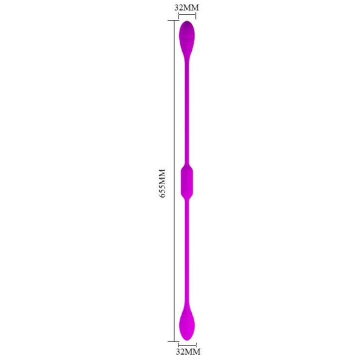 Vibrador Para Casal Usb PrettyLove Lover 's Whip 1