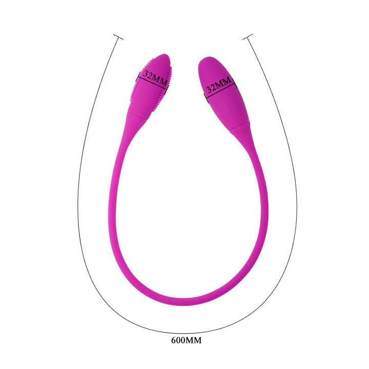Vibrador Para Casal Usb PrettyLove Snaky 1