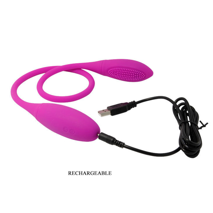 Vibrador Para Casal Usb PrettyLove Snaky 1