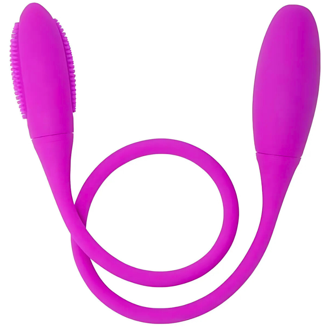 Vibrador Para Casal Usb PrettyLove Snaky 1