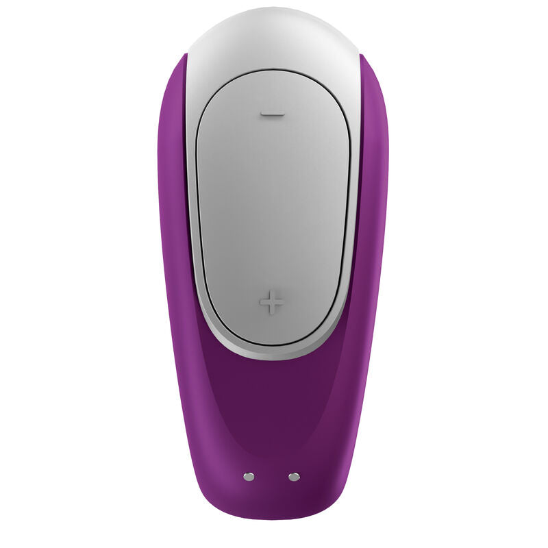 Vibrador Para Casal Usb Satisfyer Double Fun Roxo Controlo Remoto App