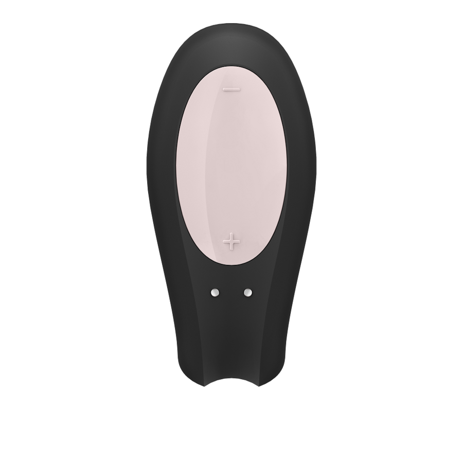 Vibrador Para Casal Usb Satisfyer Double Joy Preto Controlo Remoto App
