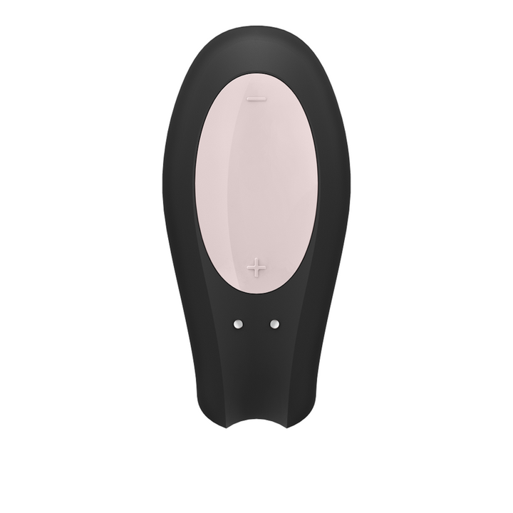 Vibrador Para Casal Usb Satisfyer Double Joy Preto Controlo Remoto App