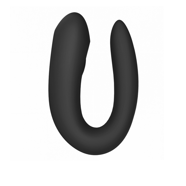 Vibrador Para Casal Usb Satisfyer Double Joy Preto Controlo Remoto App