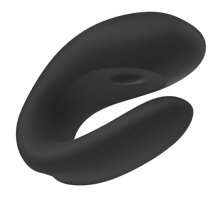 Vibrador Para Casal Usb Satisfyer Double Joy Preto Controlo Remoto App