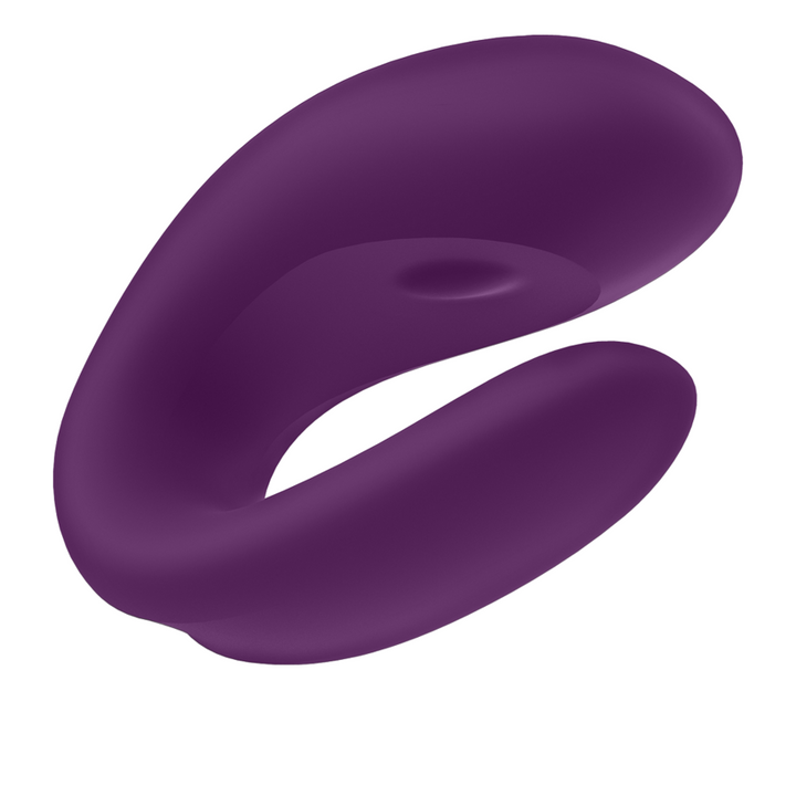 Vibrador Para Casal Usb Satisfyer Double Joy Roxo Controlo Remoto App
