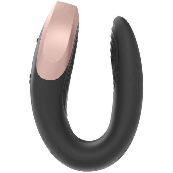Vibrador Para Casal Usb Satisfyer Double Love Luxury Preto Controlo Remoto App