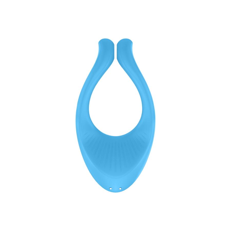 Vibrador Para Casal Usb Satisfyer Partner MultiFun 1 Azul