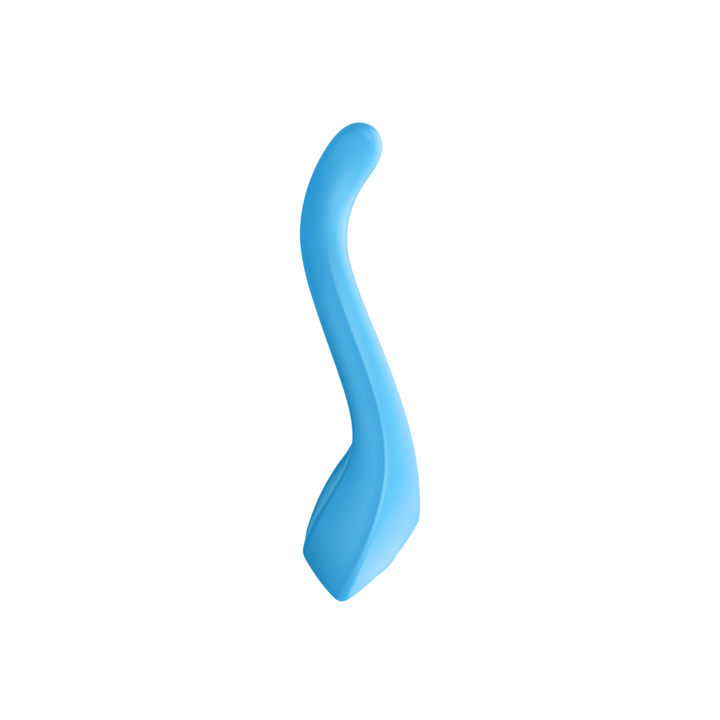 Vibrador Para Casal Usb Satisfyer Partner MultiFun 1 Azul
