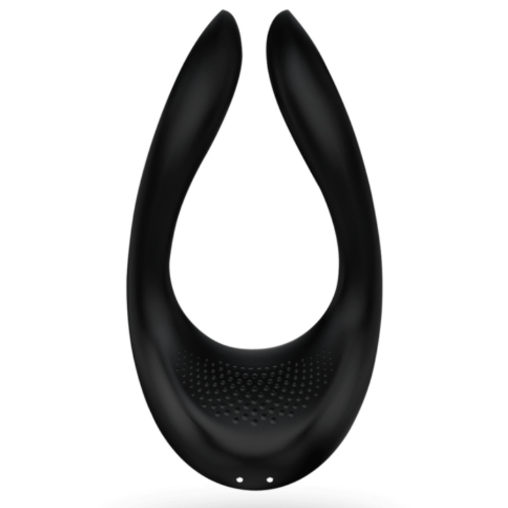 Vibrador Para Casal Usb Satisfyer Partner MultiFun 2 Preto