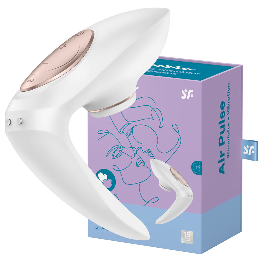Vibrador Para Casal Usb Sucção Clitóris Satisfyer Pro 4 Couples