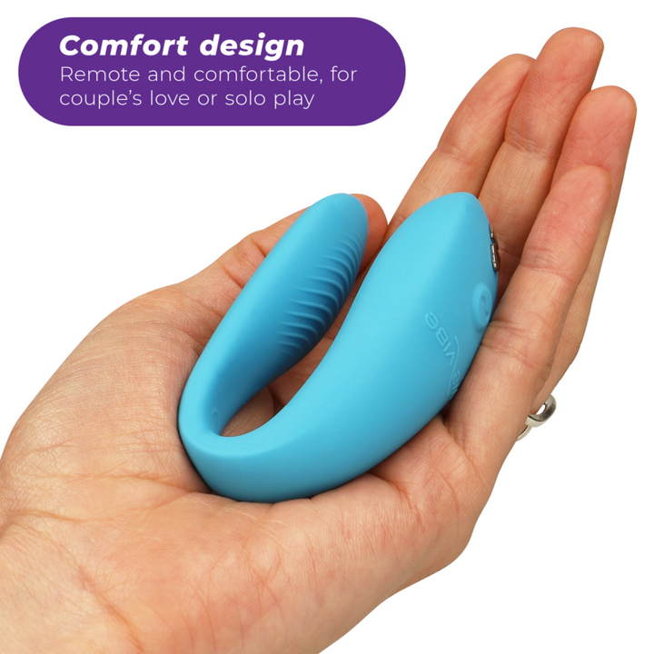 Vibrador Para Casal Usb We-Vibe Sync Go Dual Turquesa Controlo Remoto App