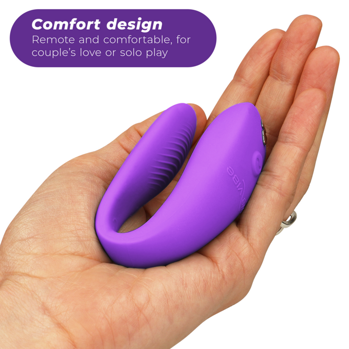 Vibrador Para Casal Usb We-Vibe Sync Go Dual Violeta Controlo Remoto App