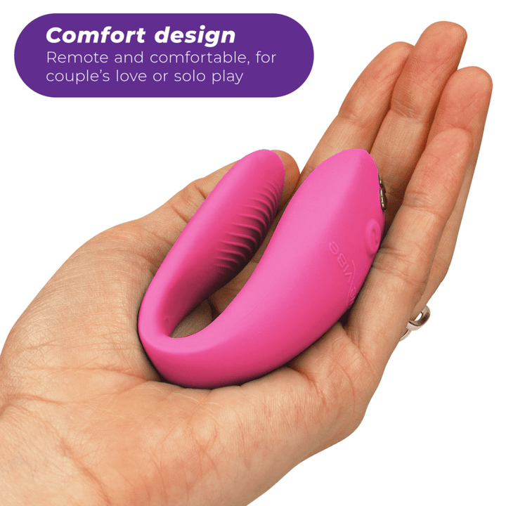 Vibrador Para Casal Usb We-Vibe Sync Lite Rosa Controlo Remoto App