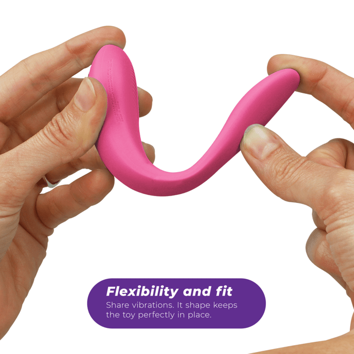 Vibrador Para Casal Usb We-Vibe Sync Lite Rosa Controlo Remoto App