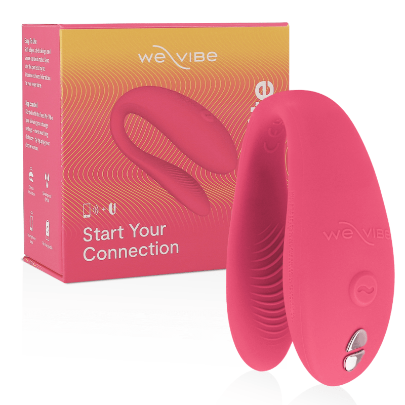 Vibrador Para Casal Usb We-Vibe Sync Lite Rosa Controlo Remoto App