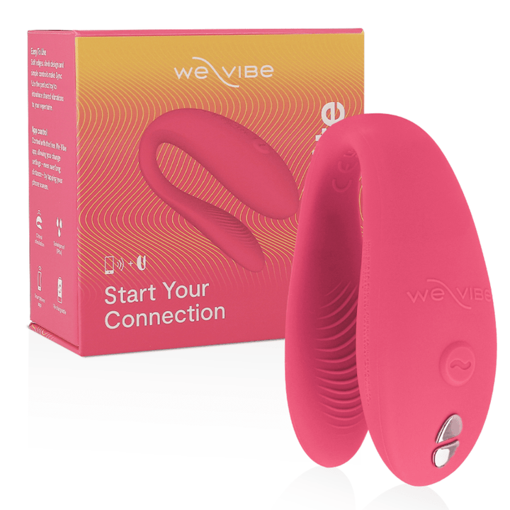 Vibrador Para Casal Usb We-Vibe Sync Lite Rosa Controlo Remoto App