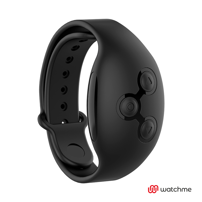 Vibrador Para Casal Usb Wearwatch Dual Pleasure Azul/Preto Controlo Remoto Watchme