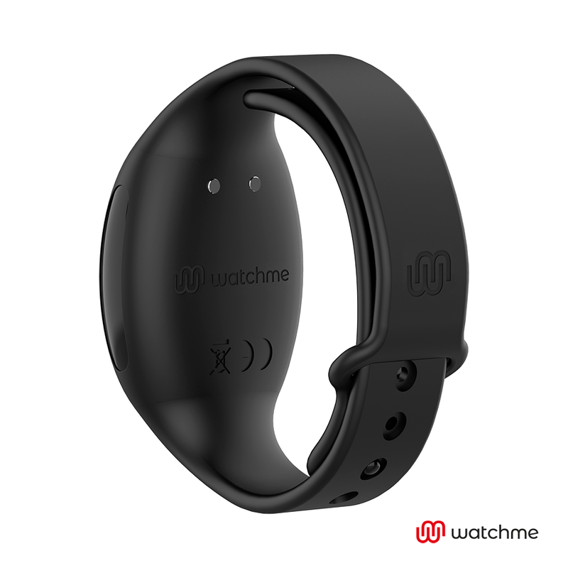 Vibrador Para Casal Usb Wearwatch Dual Pleasure Azul/Preto Controlo Remoto Watchme