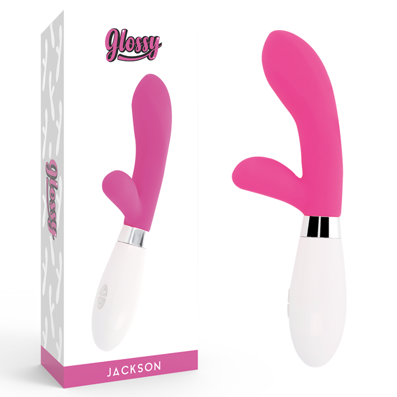 Vibrador Pilhas Glossy Jackson