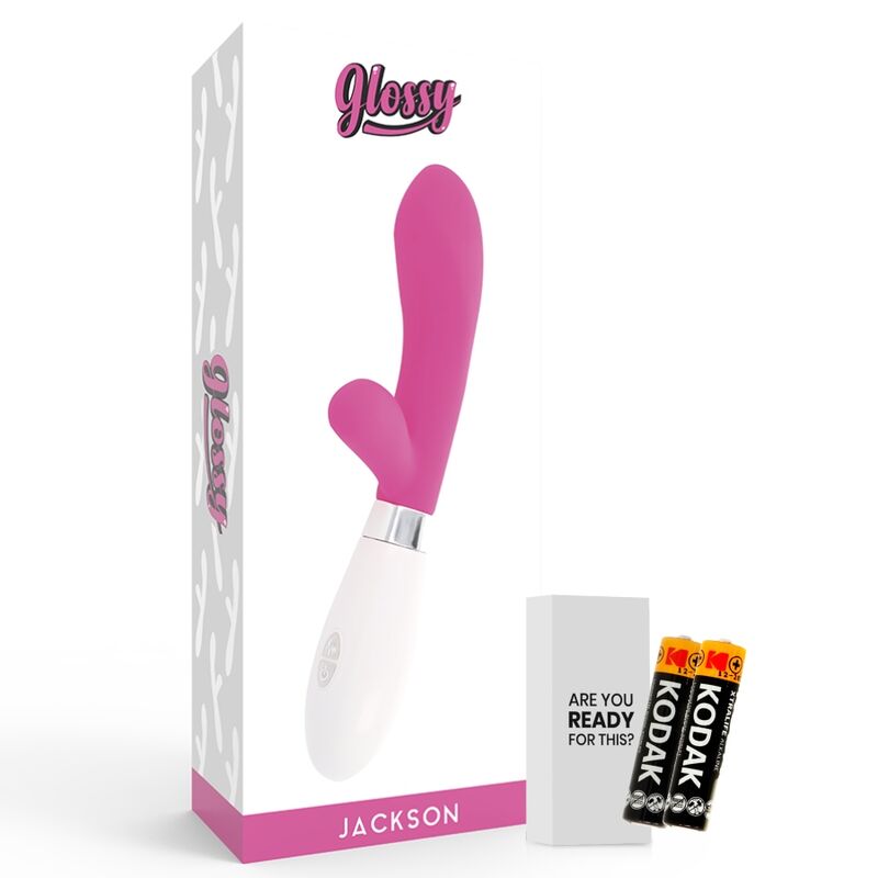 Vibrador Pilhas Glossy Jackson