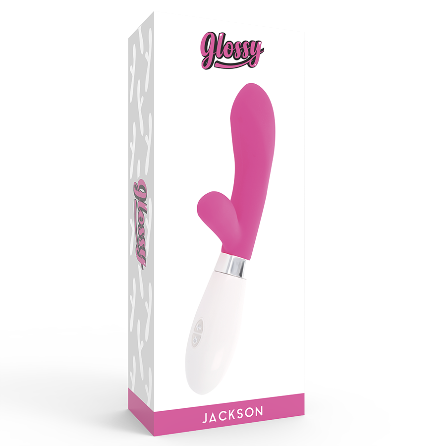 Vibrador Pilhas Glossy Jackson