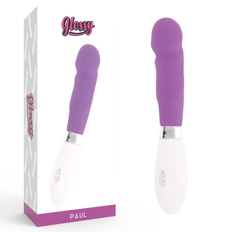 Vibrador Pilhas Glossy Paul