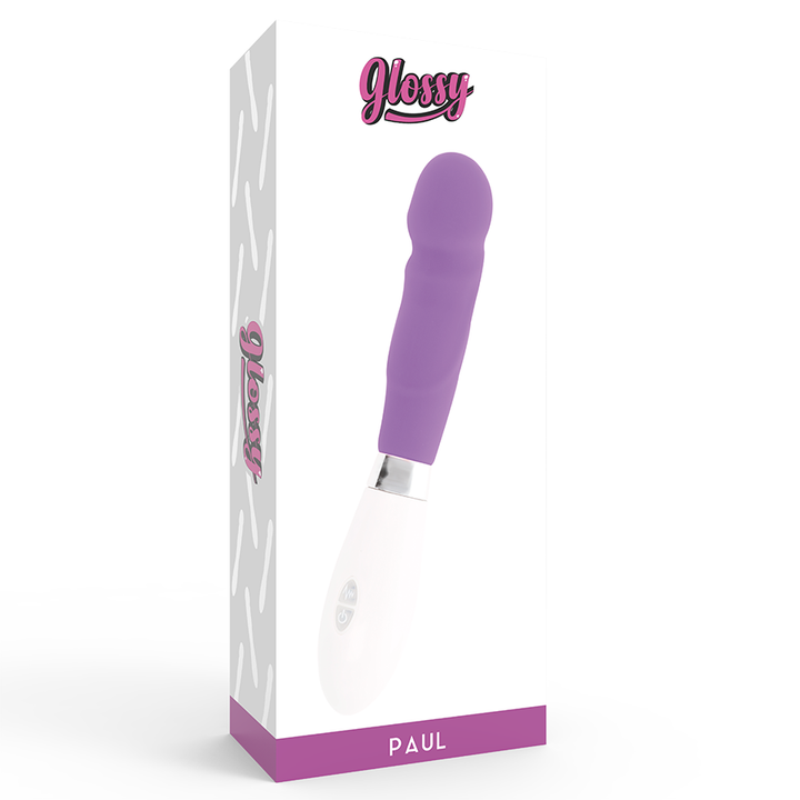 Vibrador Pilhas Glossy Paul