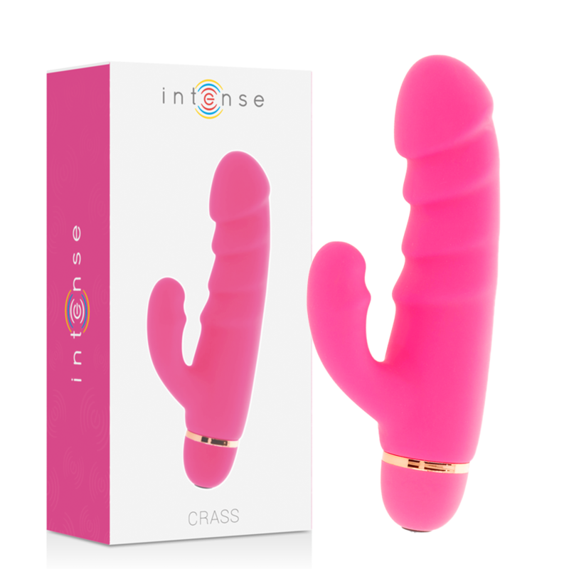 Vibrador Pilhas Intense Crass Rosa