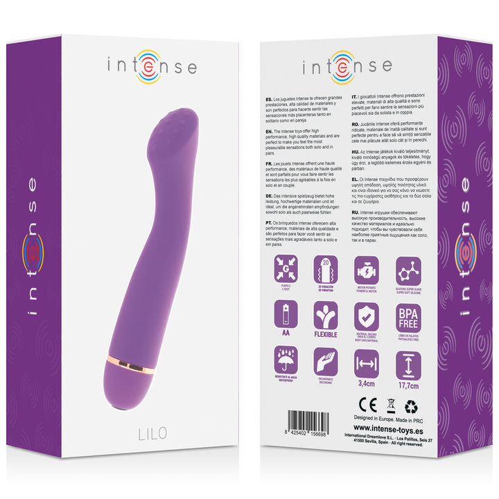 Vibrador Pilhas Intense Lilo