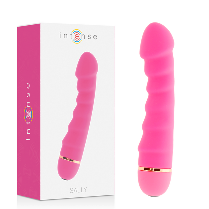Vibrador Pilhas Intense Sally Rosa