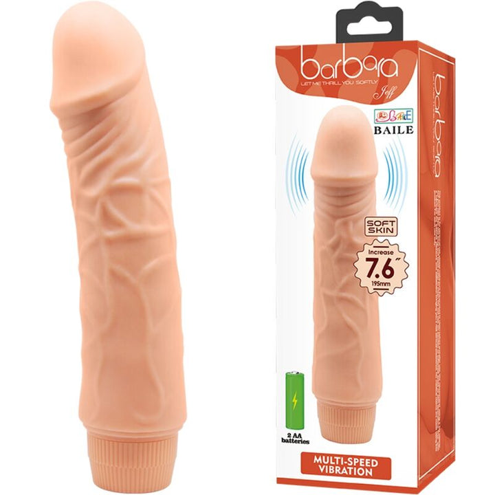 Vibrador Realístico Pilhas Baile Barbara